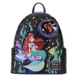 Funko Loungefly Cartoon Animation: Disney The Little Mermaid 35th Anniversary Life is the Bubbles Mini Backpack