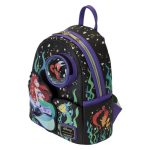 Funko Loungefly Cartoon Animation: Disney The Little Mermaid 35th Anniversary Life is the Bubbles Mini Backpack - Image 3