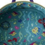 Funko Loungefly Cartoon Animation: Disney The Little Mermaid 35th Anniversary Life is the Bubbles Mini Backpack - Image 6