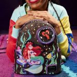 Funko Loungefly Cartoon Animation: Disney The Little Mermaid 35th Anniversary Life is the Bubbles Mini Backpack - Image 7