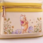 Funko Loungefly! Leather Cartoon Animation: Disney - Winnie The Pooh Floral Mini Backpack - Image 3