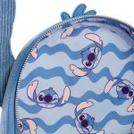 Funko Loungefly! Leather Cartoon Animation: Disney - Lilo & Stitch - Stitch Mini Backpack - Image 4