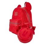 Funko Loungefly Cartoon Animation: Disney - Mickey Mouse & Friends - Mickey Mouse All-Over Print Terry Cloth Mini Backpack - Image 2