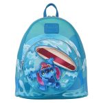 Funko Loungefly Cartoon Animation: Disney - Lilo & Stitch - Stitch Spinning Surfer Mini Bacpack - Image 3