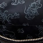 Funko Loungefly! Leather Cartoon Animation: Disney - Mickey Mouse & Friends - Mickey Mouse Sketched Mini Backpack - Image 4
