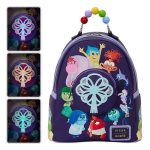 Funko Loungefly! Leather Cartoon Animation: Disney Pixar - Inside Out 2 Mini Backpack