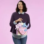 Funko Loungefly! Leather Cartoon Animation: Disney - Lilo & Stitch - Stitch & Angel Mini Backpack - Image 4