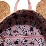 Funko Loungefly! Leather Cartoon Animation: Disney - Minnie Mouse Corkboard Pin Display Ears Mini Backpack with Pin - Image 4