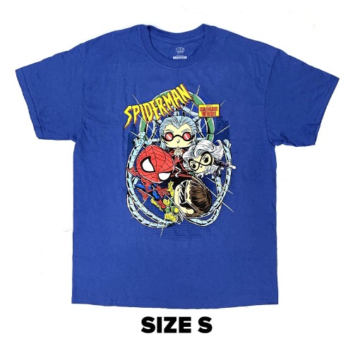 TS-FU-FT62668.jpg Funko Pop! & Tee Super Heroes: Marvel - Spider-Man - Animated Spider-Man Size: (S) - Image 1