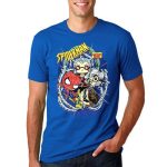 Funko Pop! & Tee Super Heroes: Marvel - Spider-Man - Animated Spider-Man Size: (L) - Image 3