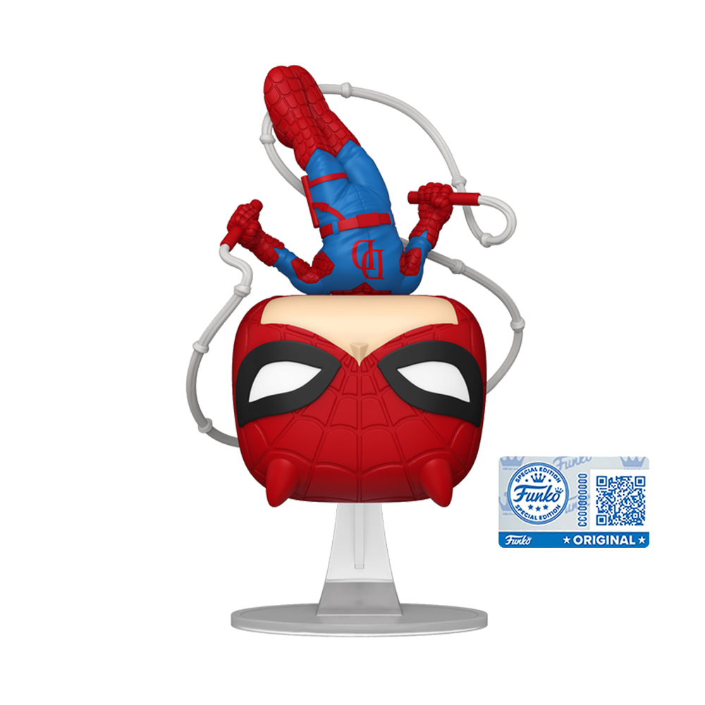 FU95120 Pop! Marvel: Spider-Man Comics - Spider-Man/Dardevil (Exc) - Image 1