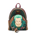 Loungefly! Leather: One Piece Wanted Zoro Rope Mini Backpack