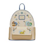 Loungefly! Leather: Pokemon Floral Mini Backpack