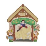 Loungefly! Leather: Disney Princess Snow White Cottage Mini Backpack - Image 2