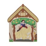 Loungefly! Leather: Disney Princess Snow White Cottage Mini Backpack