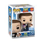 Funko Pop! Cartoon Animation: Disney Pixar - Toy Story 30th Anniversary - Sid Holding Buzz Lightyear & Woody (Exclusive) #1598 - Image 2